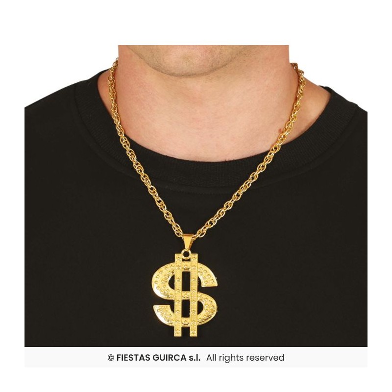 Collar de simbolo del dolar