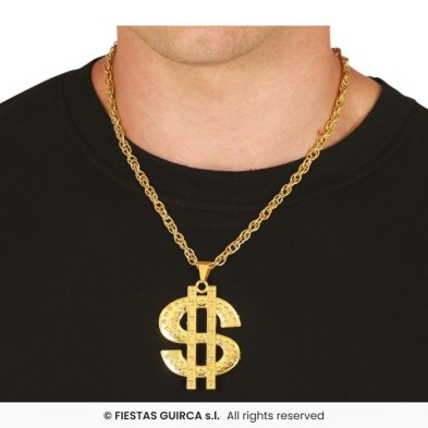 Collar de simbolo del dolar