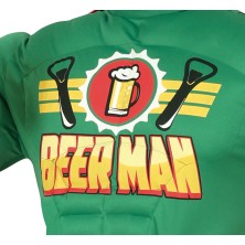 Disfraz de hombre super cerveza