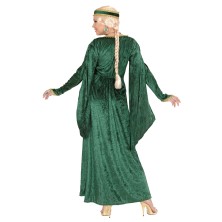 Disfraz de Dama Medieval verde