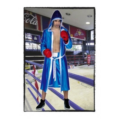 Disfraz de Boxeador azul para hombre