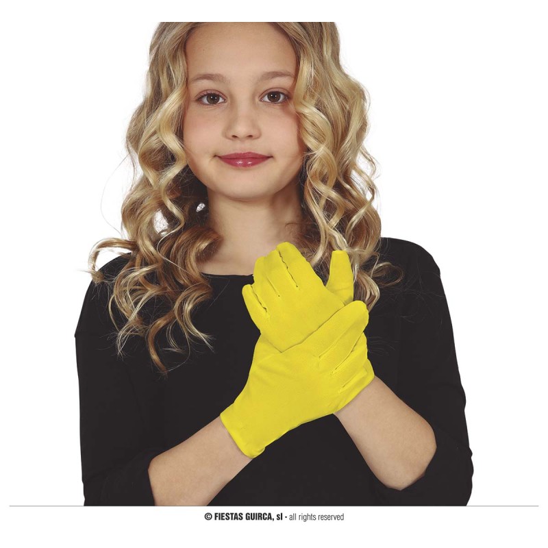 Guantes Amarillos Infantiles