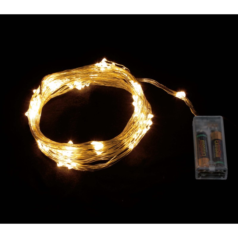 Rama hilo led blanco calido