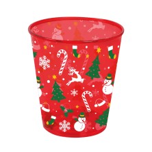 Vaso Rojo Navideño